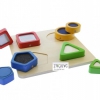 Панель "Тактильные геометрические фигуры" - «globural.ru» - Саратов