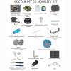 Robo kit DIYGO Мобильный робот с колесами всенаправленного движения - «globural.ru» - Саратов