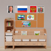 Уголок патриотического воспитания для дошкольников "Россия" Стандартный - «globural.ru» - Саратов