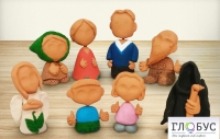 Набор глиняных фигурок для работы психолога № 1 - «globural.ru» - Саратов