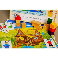 Игровой набор Фребеля "Теремок" (серия "Сказочный мир". Выпуск 1) - «globural.ru» - Саратов