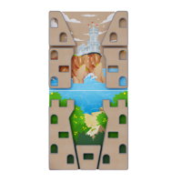 Скалодром для детей «Замок Ласточкино Гнездо в Крыму» из серии «Моя Россия» - «globural.ru» - Саратов