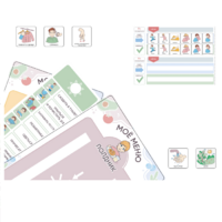 Набор карточек PECS/ПЭКС «Рутинки» 830 штук - «globural.ru» - Саратов