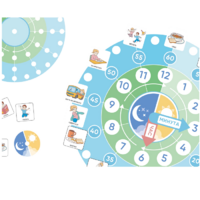 Карточки ПЭКС: визуальное расписание «По часам» - «globural.ru» - Саратов