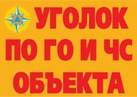 Комплект плакатов "Уголок по ГО и ЧС объекта" - «globural.ru» - Саратов
