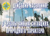Комплект плакатов "Действия населения в ЧС природного характера" - «globural.ru» - Саратов