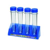 Комплект пробирок на подставке 4 штуки - «globural.ru» - Саратов