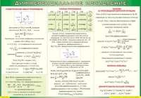 Таблица Дифференциальное исчисление 1000*1400 винил - «globural.ru» - Саратов