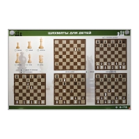 Электрифицированный стенд "Шахматы для детей" - «globural.ru» - Саратов