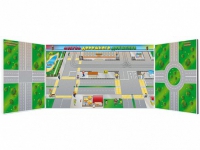 Доска магнитно-маркерная комбинированная, панорамная, трехэлементная "Азбука дорожного движения" - «globural.ru» - Саратов