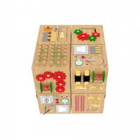 Набор кубиков-бизибордов «Мои друзья» - «globural.ru» - Саратов