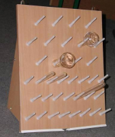 Доска для сушки посуды 36 отверстий - «globural.ru» - Саратов