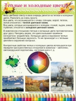 Стенд "Теплые и холодные цвета" - «globural.ru» - Саратов