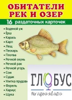Раздаточные карточки "Обитатели рек и озер" - «globural.ru» - Саратов