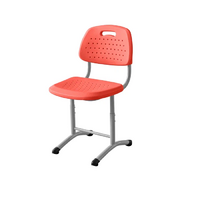 Стул ученический регулируемый по высоте из дутого пластика - «globural.ru» - Саратов