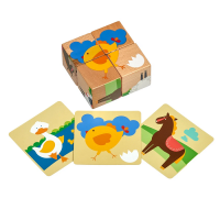 Деревянные кубики "Ферма" - «globural.ru» - Саратов