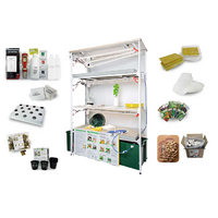 Комплект конструктор "Гидропонная установка 2 способа выращивания" 1400•600•1500мм - «globural.ru» - Саратов