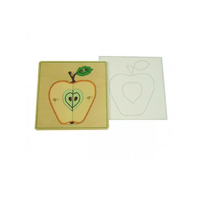 Части яблока с контуром - «globural.ru» - Саратов