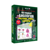 Наглядная биология. Растения. Грибы. Бактерии - «globural.ru» - Саратов