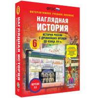 Наглядная история. История России с древнейших времен до конца XVI века. 6 класс - «globural.ru» - Саратов