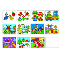 Рабочие карточки для набора "Геометрической фигуры" - «globural.ru» - Саратов