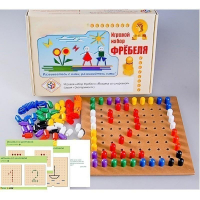 Игровой набор Фребеля "Мозаика со шнуровкой" (серия "Эксперимент") - «globural.ru» - Саратов
