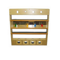 Настенный модуль с объемными телами и зеркалами 70 *10 *70 см - «globural.ru» - Саратов