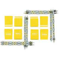 Комплект из 8 Коммуникативных книг с карточками PECS/ПЭКС (Маленькие, цвет желтый) - «globural.ru» - Саратов