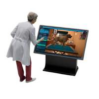 Виртуальный учебный комплекс «Процедурный тренажер ветеринарного врача». Комплектация интерактивный стол - «globural.ru» - Саратов