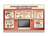 Многофункциональный интерактивный стенд-тренажер "Оказание первой помощи пострадавшим" для учащихся общеобразовательных учреждений - «globural.ru» - Саратов