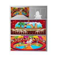 Стенд для сюжетно-ролевых игр 2-х сторонний (Цирк, театр) - «globural.ru» - Саратов