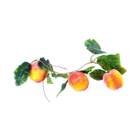 Ветка муляжей "Персики" - «globural.ru» - Саратов