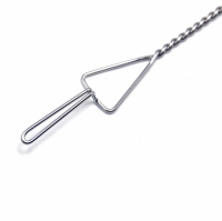 Зонд постановочный Клювик длинный на витой ручке с колечком - «globural.ru» - Саратов