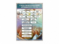 Стенд "Схема приготовления дрожжевого теста" - «globural.ru» - Саратов