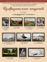 Набор репродукций "Изобразительное искусство" 4 класс (10 репродукций) - «globural.ru» - Саратов