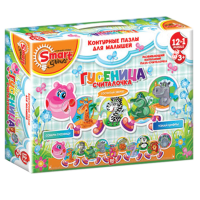 Комплект развивающих игр 3-5 лет. Пазл-считалочка (3-5 лет) - «globural.ru» - Саратов