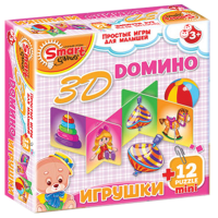 Комплект развивающих игр 3-5 лет. 3D домино (3-5 лет) - «globural.ru» - Саратов