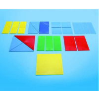 Набор пластин для представления дробей в виде квадратов - «globural.ru» - Саратов