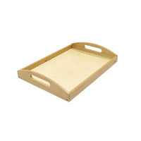 Средний поднос с фигурной ручкой. - «globural.ru» - Саратов