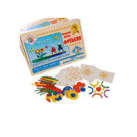 Игровой набор Фребеля "Узоры. Дымковская игрушка" (серия "Красота вокруг нас") - «globural.ru» - Саратов