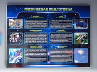 Стенд "Физическая подготовка" (вариант 2) - «globural.ru» - Саратов