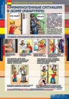 ОБЖ Поведение в криминогенных ситуациях (комплект таблиц) - «globural.ru» - Саратов