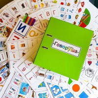 Альбом "Говоруша". Развивающие пособия на липучках  - «globural.ru» - Саратов