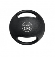 Медбол двуручный 2кг - «globural.ru» - Саратов