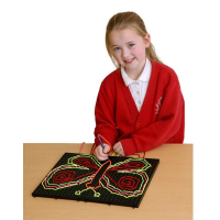 Набор Узорная шнуровка №2 (Набор черных панелей для создания композиций) - «globural.ru» - Саратов