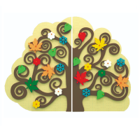 Сенсомоторное декоративно-развивающее панно "Времена года" - «globural.ru» - Саратов