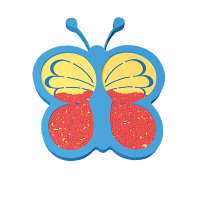 Сенсомоторное декоративно-развивающее панно "Бабочка" - «globural.ru» - Саратов