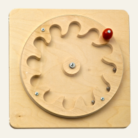 Тактильно-развивающая панель «Лабиринт-цветок» - «globural.ru» - Саратов