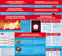 Комплект таблиц Основы гражданской обороны МЧС РФ (13 штук)	 - «globural.ru» - Саратов
