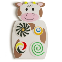 Бизиборд "Белая коровушка" - «globural.ru» - Саратов